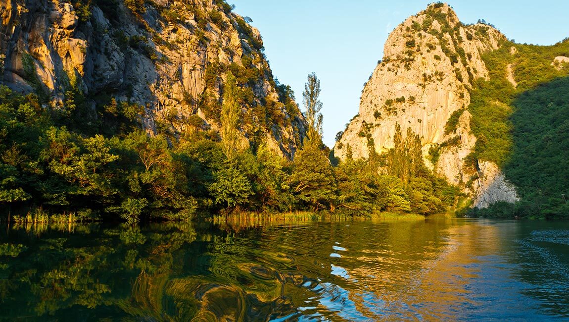 Rafting on cetina from Split