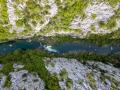 Rafting on Cetina river from Split
