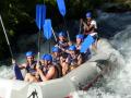 Rafting on cetina from Split